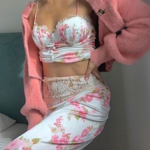 For Love & Lemons x Victoria's Secret Melrose Skirt